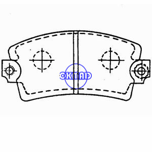 RENAULT 12 Variável LeCar R17 R5 Pastilha de freio FMSI:7078-D192 793-D97 OEM:7701200320 FDB106 WVA:20139, F192
